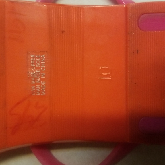 Ann Taylor Loft Jelly Slides size 10 - Picture 5 of 5